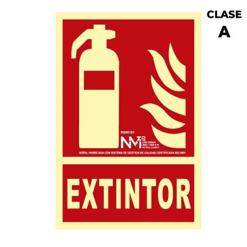 Sinal de Extinção Extintor Classe a (Pcv 1mm) 2.