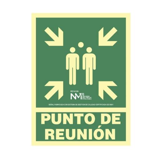 Sinal de Evacuação Ponto de Reunião Classe B (P.