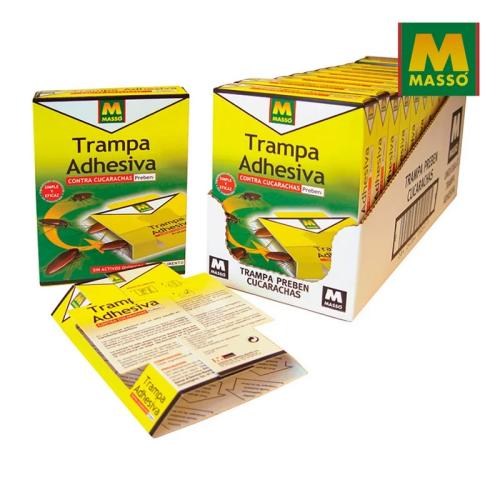 Armadilha Adesiva Baratas 2Un. Preben Massó
