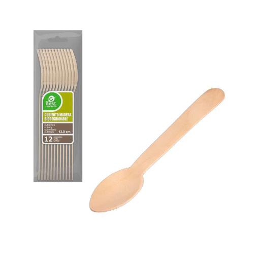 Saco 12Un Colher Sobremesa , Cafe Madeira 13.8Cm B