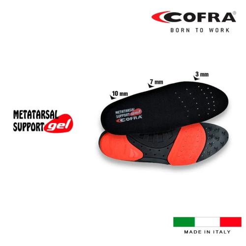 Palmilha Metatarsal Suporte Gel Tamanho 47 Cofra