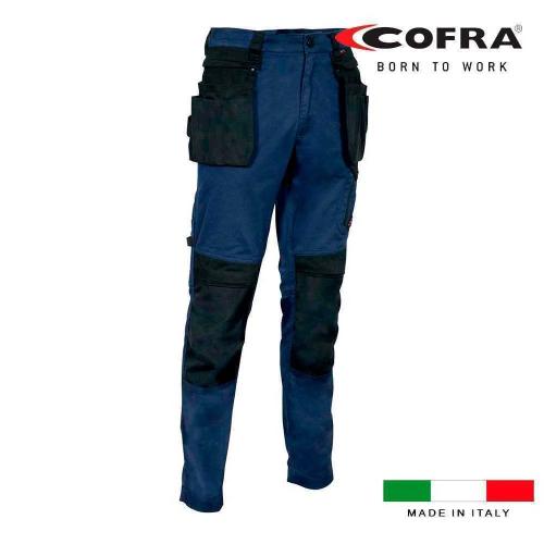 Calças Kudus Azul Marinho Preto Cofra Tamanho 38