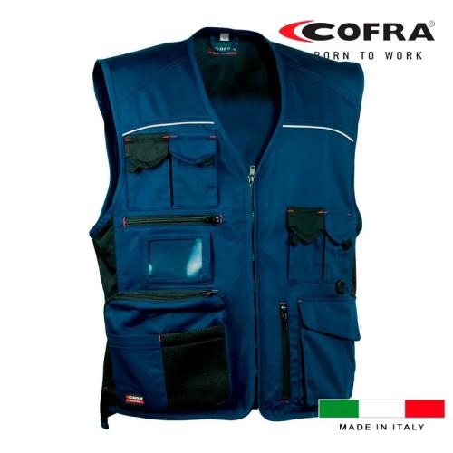 Colete Expert Azul Marinho Preto Cofra Tamanho 60