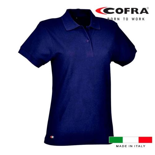 Polo Woman Giza Azul Marinho Cofra Tamanho L