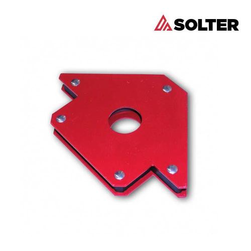 Esquadro Magneto Eco 45º-90º 10.2x15.5x1.7cm Solt.