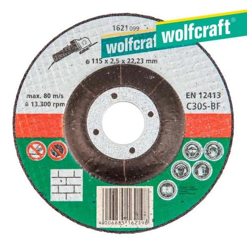 Disco De Corte Para Pedra Ø 115 X 2,5 X 22,23Mm Wo