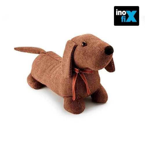 Peso Texteis Para Porta 1Kg Cão Castanho Inofix