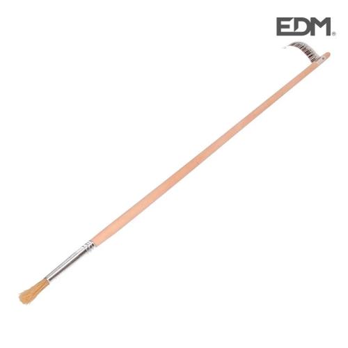 Pincel Cabo Lata Redondo N°6 4mm Edm