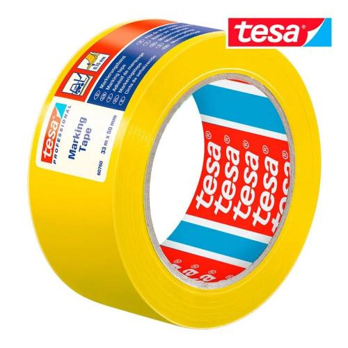 Fita de Sinalização Adesivo Amarela 33m X 50mm 6.