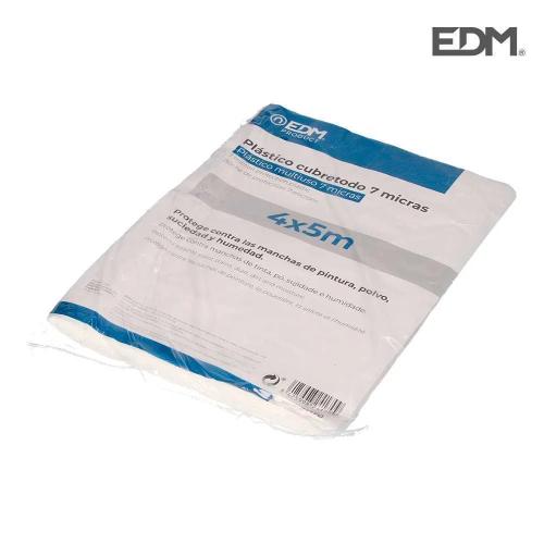 Plástico Protetor 7 Micras 4x5m Edm