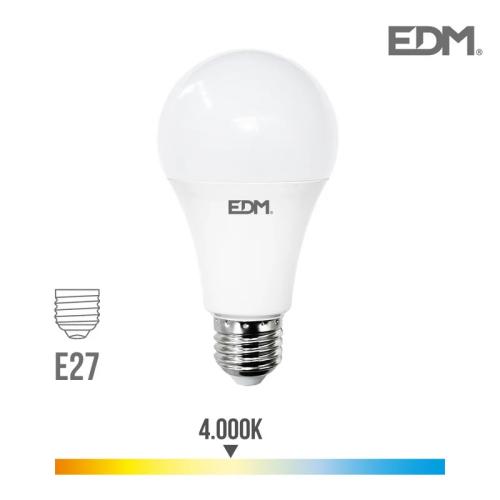 Lâmpada Standard Led E27 24w 2700 Lm 4000k Luz Dia
