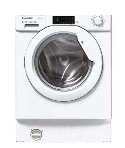 Built-In Clothes Washer 7kg 1200rpm Cbw 27d1e-S (White) - Candy