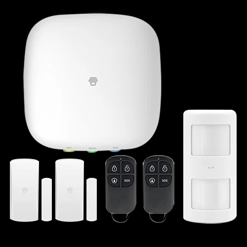 Sistema de alarme e Smart Home - Painel com módul.