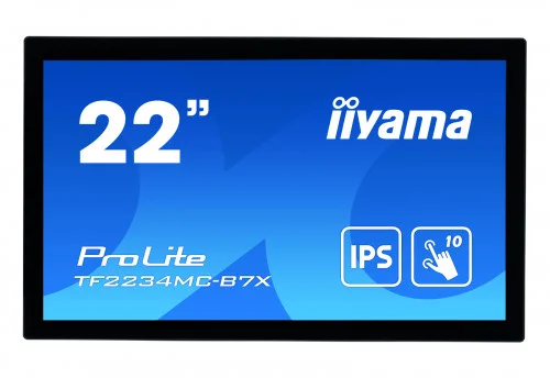 Monitor Touch Prolite Ips LED 21.5" Tf2234mc-B7x Full Hd Preto - Iiyama