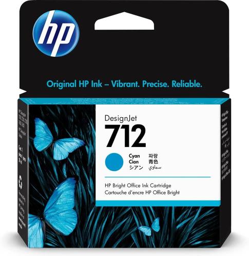 Tinteiro de Tinta Original Hp 712 Ciano