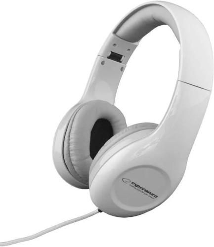Auscultadores Soul C/ Fios Stereo Branco - Esperanza