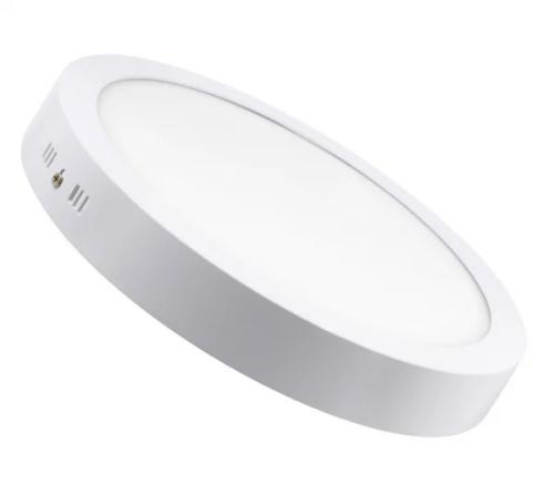 Led Painel Saliente Redondo Branco 9w 6000k