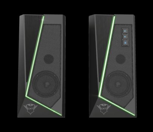 Altavoces Trust Gaming Gxt 609 Zoxa Rgb/ 12w/ 2.0
