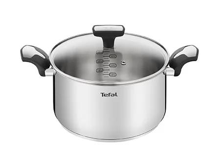 Tefal Tacho Emotion Induçao 24cm 5,2lt +Tampa Vid.
