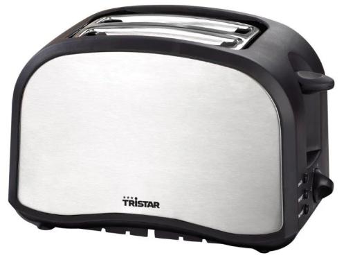 TRISTAR BR-1022, 2 FATIA(S), PRETO, INOX, INOX, 8.