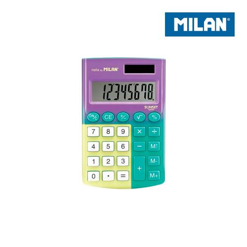 Blister Calculadora Pocket Sunset 8 Digitos Milan