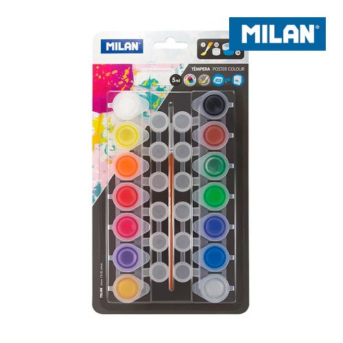Blister 14 Potes Tempera 5ml + 12 Potes de Mistur.