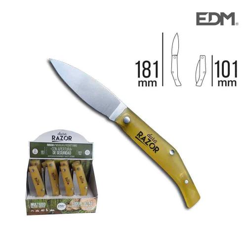 Navalha com Cabo de Plástico de 181mm Edm Eu.
