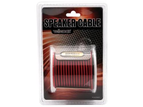 Cabo para Coluna - Vermelho/Preto - 2 X 0.50 Mm² - 100 M