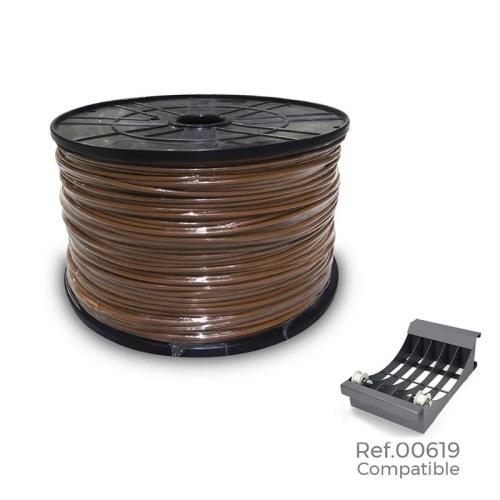 Bobine Cabo Flexivel 2,5mm Castanho 800m (Bobine Grande Ø400x200mm)