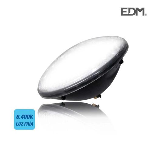 Lâmpada de Piscina LED Par56 15w 1300lm 6500k Luz Fria Ip68 Ø17,6x6cm Edm