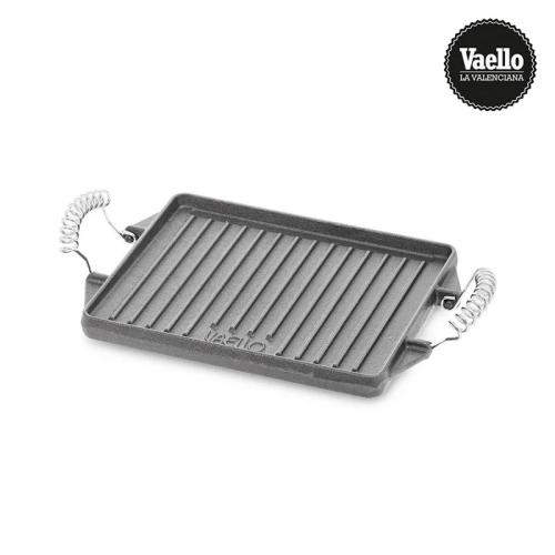 Chapa de Ferro Fundida Retangular 27x21cm