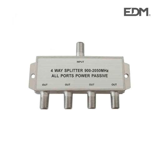 Repartidor 4 Vias 900-2050 Mhz Somente Parabolica