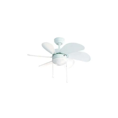 Ventilador de Techo Fm Vt-90 B/ 50w/ 6 Aspas 80cm.