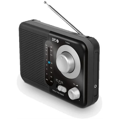 Rádio SPC 4590n Am/fm 0,8w Preto