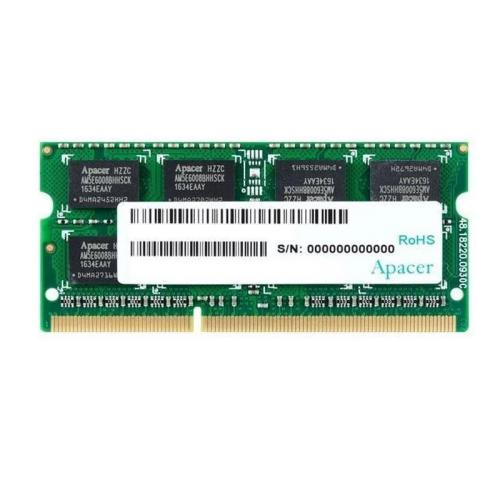 Memoria RAM Apacer 8gb/ Ddr3l/ 1600mhz/ 1.35v/ Cl11/ Sodimm
