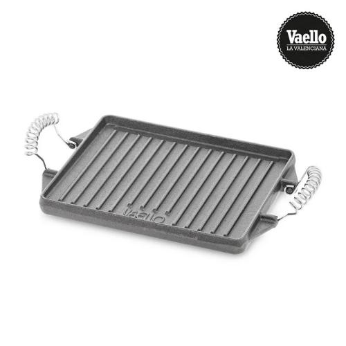 Chapa De Ferro Fundido Retangular 47x27cm Vaello