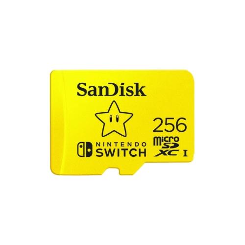 Cartão de Memória 256gb Microsdxc P/ Nintendo Switch - Sandisk