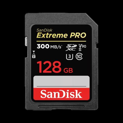 Cartão de Memória Sandisk Extreme Pro 128gb V90