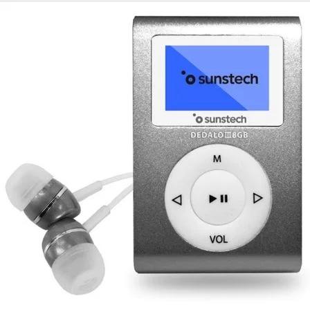 Sunstech Mp3 Dedalo Iii 8gb Cinza