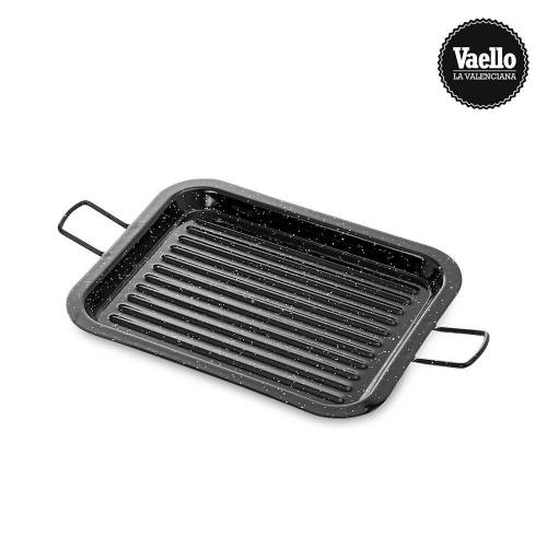 Grelha Retangular Esmaltada 27x21cm Vaello