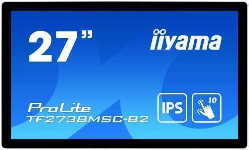Monitor Touch Prolite Ips LED 27" Tf2738msc-B2 Full Hd Preto - Iiyama