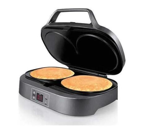 FLAMA MAQUINA DE PANQUECAS 1300W 2 CONCAVIDADES