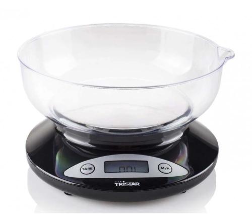 Tristar Balança Cozinha 2kg Digital Recipiente Plastico