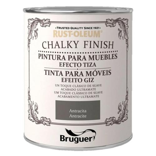 Tinta Para Móveis Chalky Paint 0.75l Antracite