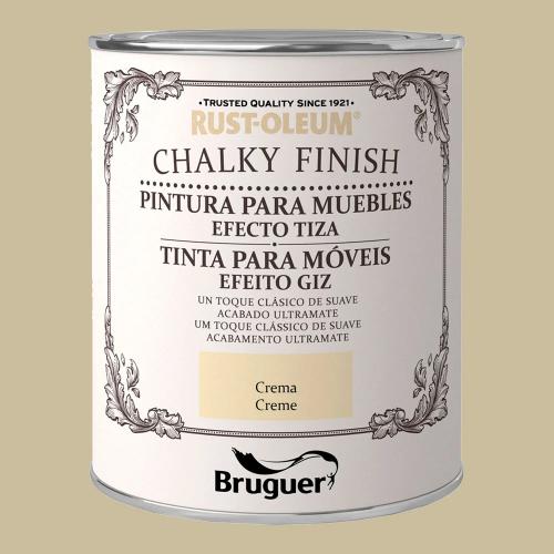 Tinta Para Móveis Chalky Paint 0.75l Creme