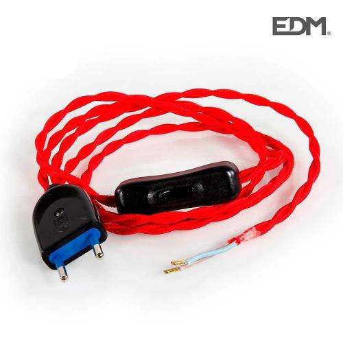 Cordão Trançado C/ Interruptor 2m 2x0,75
