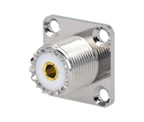 Conector Uhf Fêmea Para Chassis