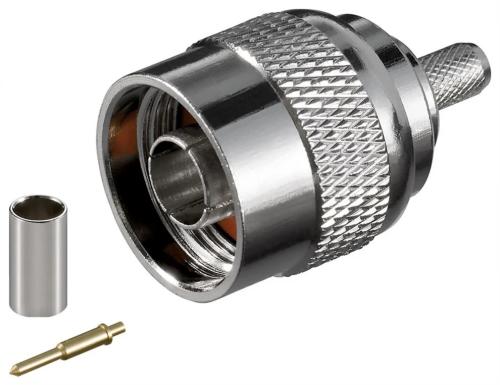 Conector Macho Aéreo N Para Rg58 / U