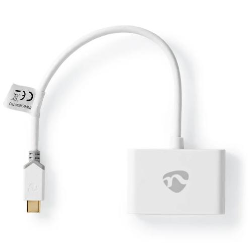 Adaptador Usb-c 3.0 Macho - 2 Usb-a Macho 1gb/s