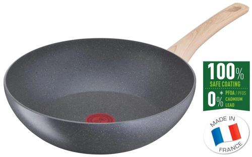 Wok Sartén Tefal Natural Force Inducción 28cm -.